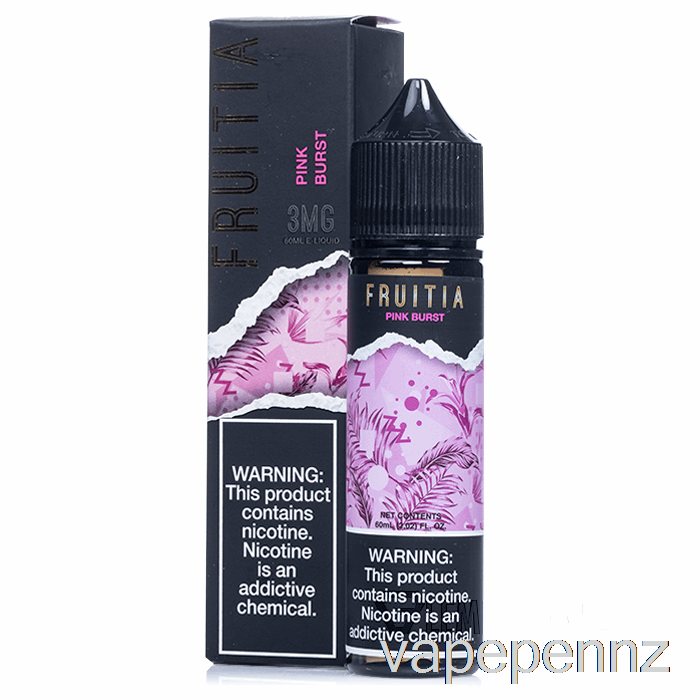 Pink Burst - Fruitia Salts - 30mL 50mg VAPE NZ